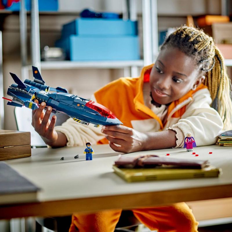 Lego® marvel - jato dos x-men