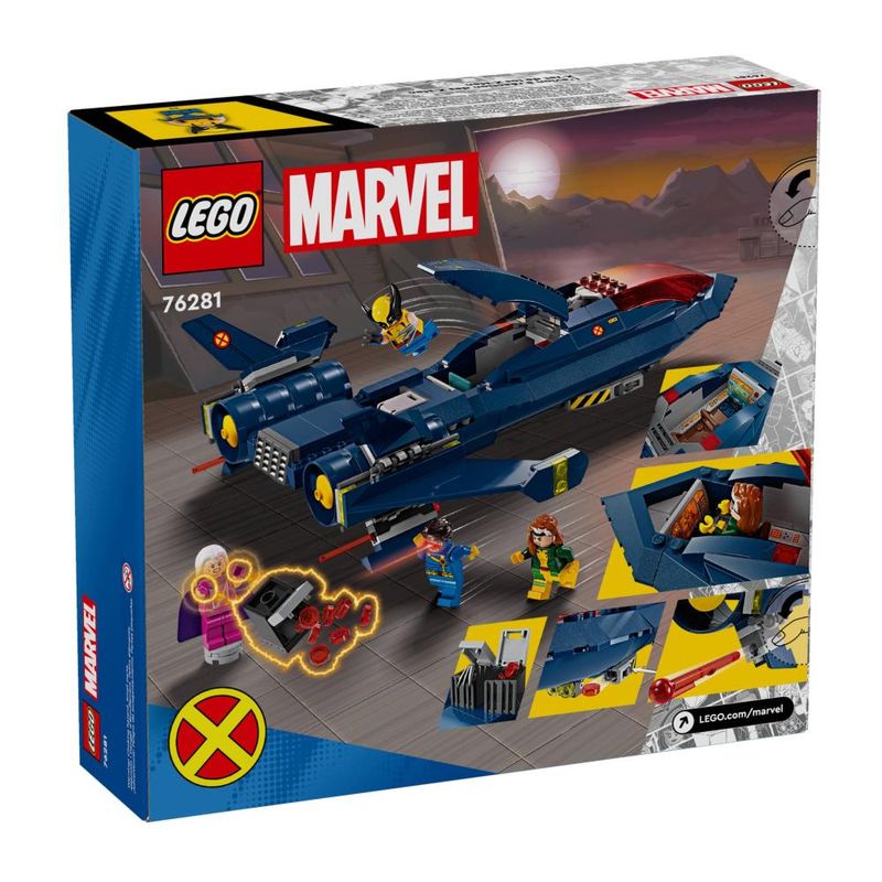 Lego® marvel - jato dos x-men