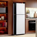Geladeira Brastemp Duplex Frost Free Inverter 476L Smart Cold BRM60ABXNA Branca Bivolt