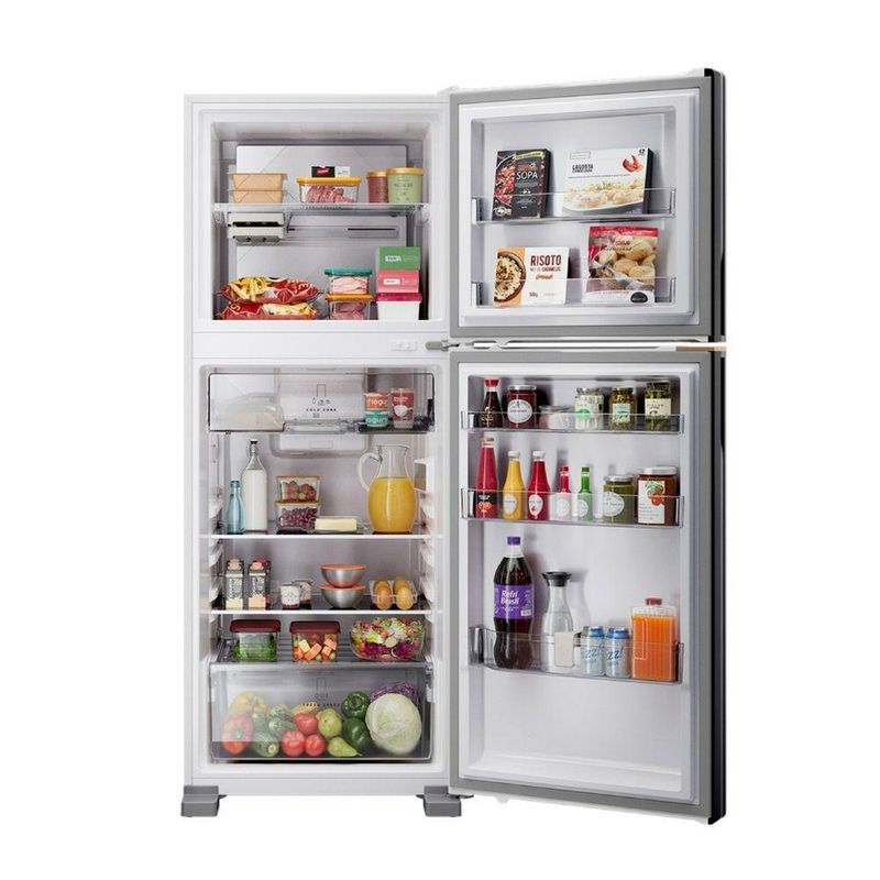 Geladeira Brastemp Duplex Frost Free Inverter 476L Smart Cold BRM60ABXNA Branca Bivolt