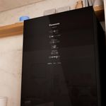 Geladeira panasonic nr-bb65gv7b frost free bottom freezer inverter 467 litros
