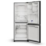 Geladeira panasonic nr-bb65gv7b frost free bottom freezer inverter 467 litros