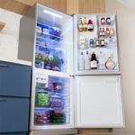 Geladeira panasonic bb64pv 475l frost free inverter bivolt aço escovado