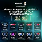 Smart tv 50" 4k qled hisense 50q6qvv vidaa dolby vision