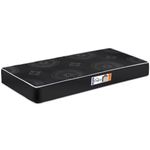 Colchão solteiro hellen pro confort espuma d20 12x88x188 cm - preto