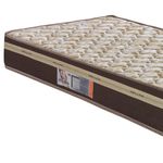 Colchão solteiro hellen millenium espuma d33 19x88x188cm - marrom e bege