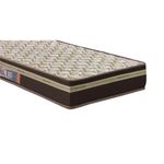 Colchão solteiro hellen millenium espuma d33 19x88x188cm - marrom e bege