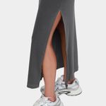 Vestido canelado colcci fenda lateral feminino