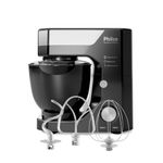 Batedeira planetária philco pbp90a 5l 900w tampa antirrespingo 12 velocidades preta