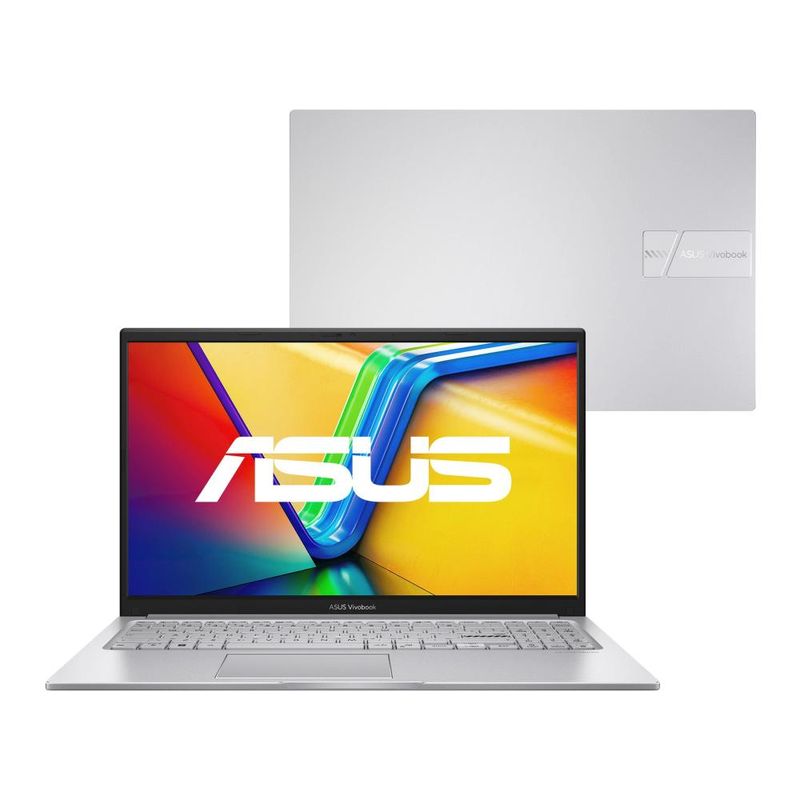 Notebook asus vivobook 15 core i5 8gb ram 256gb ssd tela 15,6” fhd windows 11 – x1504va-nj1738w