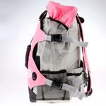 Mochila Denuoniss Roller Trip Poliéster Resinado e Nylon Tamanho Único Rosa Unissex