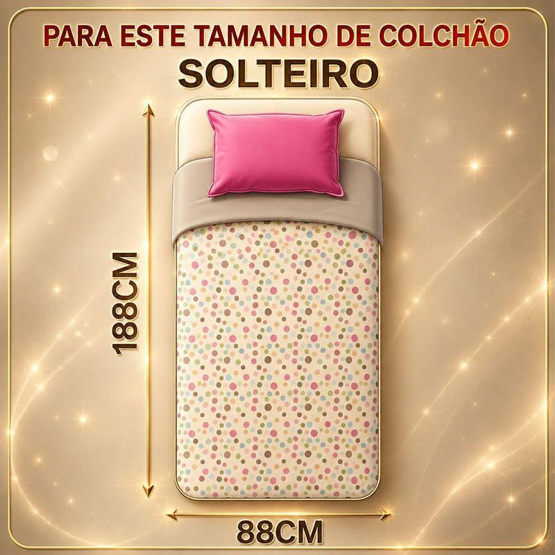 Jogo de Cama Quality Solteiro 2 Peças Micropercal 600 Fios Verde Claro Casa Show Enxovais