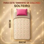 Lençol Avulso Quality Solteiro Micropercal 600 Fios Macio sem Elástico Verde Claro Casa Show