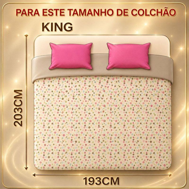 Jogo de Cama Lençol Quality King 3 Peças Micropercal 600 Fios Preto Casa Show Enxovais