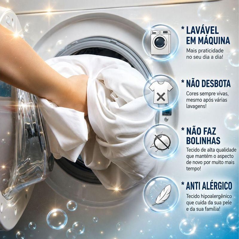 Jogo de Cama Lençol Quality King 3 Peças Micropercal 600 Fios Preto Casa Show Enxovais