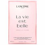 Perfume feminino lancôme la vie est belle vanille nude eau de parfum