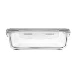 3 potes herméticos com tampa lyor de vidro 1l/640ml/370ml