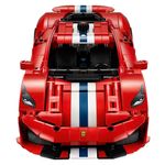 Kit de Modelo de Construção Ferrari 488 Pista com Motor V8 Vermelho Lego 882 PEÇAS