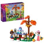 Brinquedo de Construção Festa do Chá na Floresta com Cenário Natural e Plataforma Giratória Lego