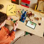 Brinquedo de Construção Lego Estação Ghast com 8 Figuras e Código QR 754 Peças Lego
