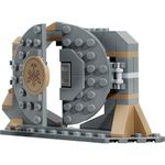 Brinquedo de Construção 75451 Confronto de Droides Sentinela no Palácio Hutt Figura Articulada Cinza