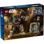 Brinquedo de Construção 75451 Confronto de Droides Sentinela no Palácio Hutt Figura Articulada Cinza