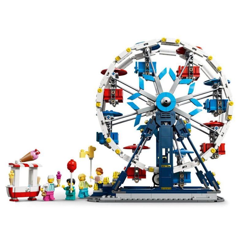 Brinquedo de Construção Lego Creator Roda-gigante Icônica 3 em 1 com Minifiguras Lego