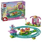 Brinquedo de Construção 11214 Montanha-russa de Borboletas Xícaras Giratórias Rosa Lego