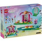 Brinquedo de Construção 11214 Montanha-russa de Borboletas Xícaras Giratórias Rosa Lego