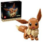 Kit de Construção LEGO Pokémon Pokémo Eevee 72151 Figura Articulada Lego