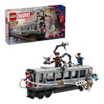 Brinquedo de Construção Lego Marvel 76321 Trem de Metrô Homem Aranha Vs Doutor Octopus Lego