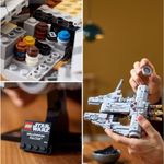 Blocos de Construção e Conjuntos Millennium Falcon 75375 Nave Estelar Colecionável Lego