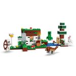 Brinquedo de Construção Aventura da Primeira Noite Minecraft com Função de Explosão Verde Lego