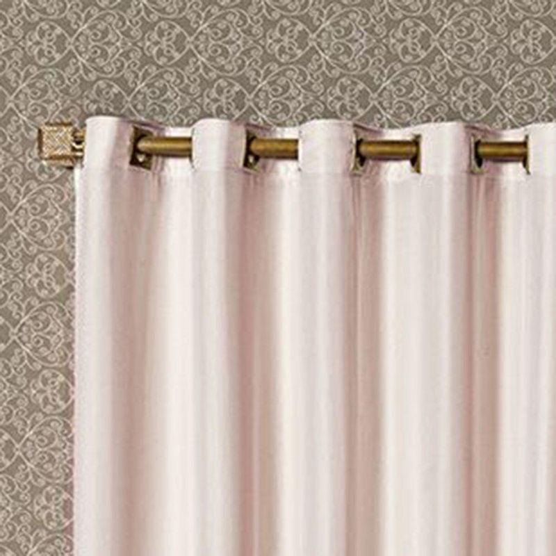 Cortina Egito para Varão 2,00m X 1,70m Poliéster para Decoração Rosê