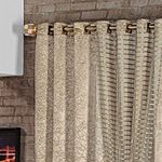 Cortina Rekynte Linha Nobre Poliéster para Decoração Bronze