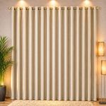Cortina Corta Luz Linha Nobre Poliéster para Sala Marrom