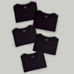 Kit camiseta hering slim masculina 5 peças