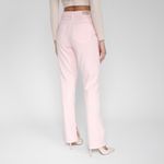 Calça boot cut sawary com fenda feminina