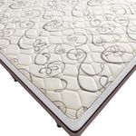 Cama box conjugada casal herval roma ortopédico espuma d20 e tecido poliéster 53x138x188cm - marrom/bege/branco