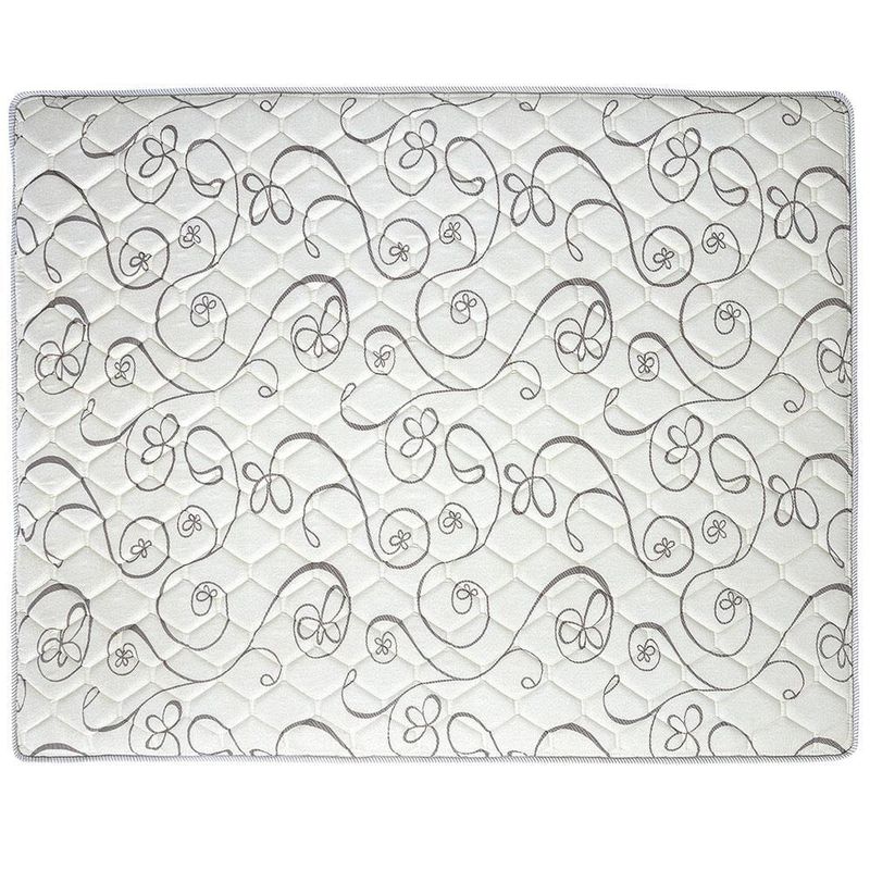 Cama box conjugada casal herval roma ortopédico espuma d20 e tecido poliéster 53x138x188cm - marrom/bege/branco