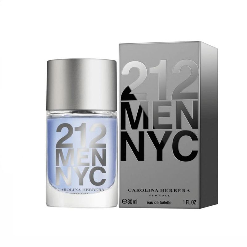 212 men de carolina herrera eau de toilette masculino