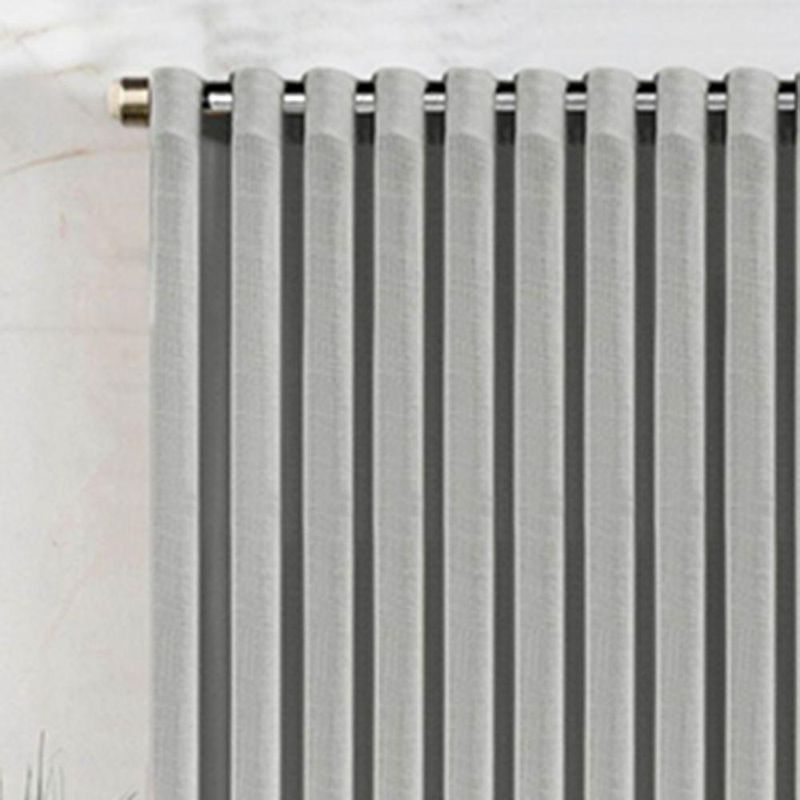 Cortina Marrye para Varão 4,00m X 2,70m Poliéster para Decoração Cinza