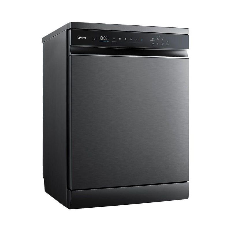 Lava-Louças Midea Smart Home Black Inox 220V 16 Serviços MDWEF1633GBS2