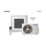 Ar Condicionado Split Cassete 4 Vias Samsung Wind Free 24000 BTUs Quente e Frio Inverter 220V R32 (AC024HCADKG/AZ)
