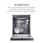 Lava-Louças Midea Smart Home Black Inox 127V 16 Serviços MDWEF1633GBS1
