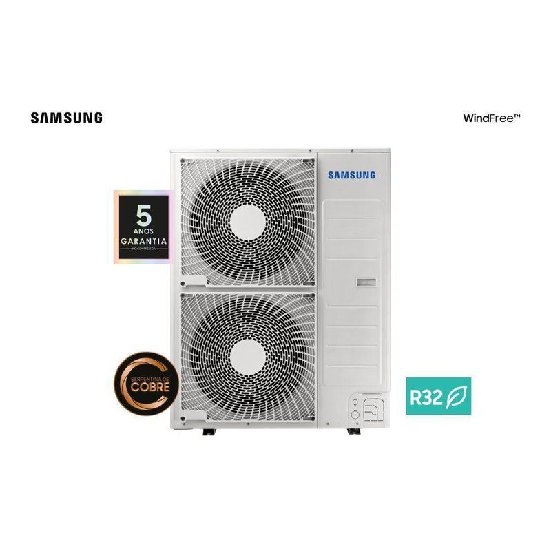 Ar Condicionado Split Cassete 4 Vias Samsung Wind Free 60000 BTUs Quente e Frio Inverter 220V R32 (AC060HCADKG/AZ)