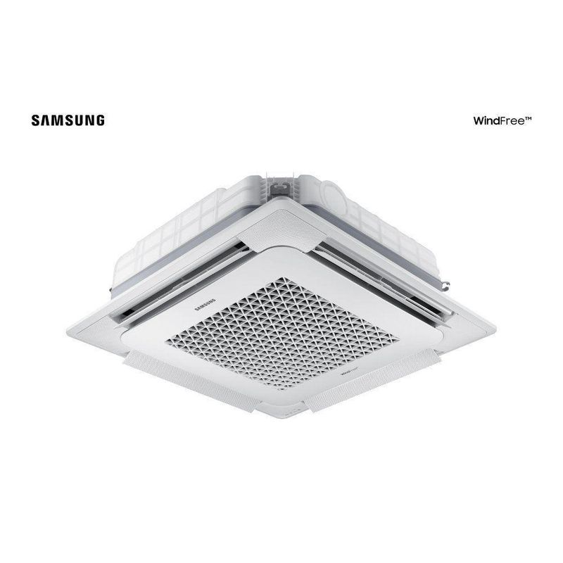 Ar Condicionado Split Cassete 4 Vias Samsung Wind Free 36000 BTUs Quente e Frio Inverter 220V R32 (AC036HCADKG/AZ)