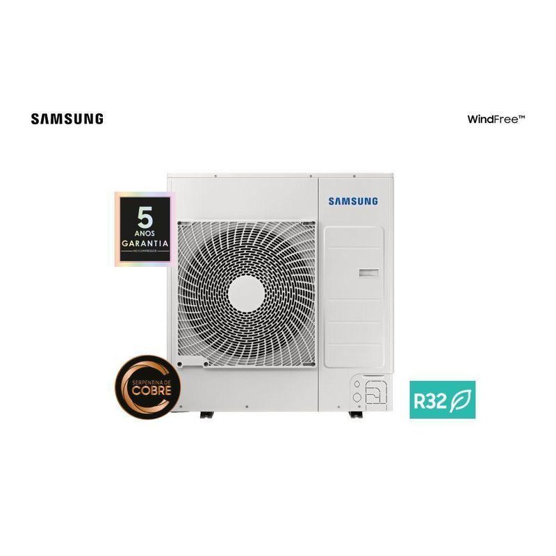 Ar Condicionado Split Cassete 4 Vias Samsung Wind Free 36000 BTUs Quente e Frio Inverter 220V R32 (AC036HCADKG/AZ)