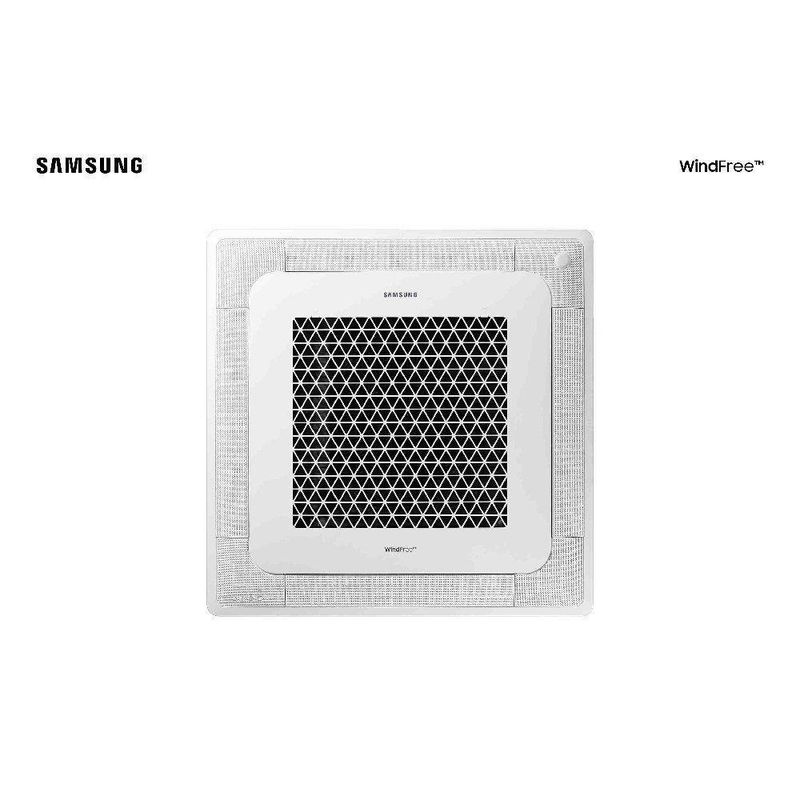 Ar Condicionado Split Cassete 4 Vias Samsung Wind Free 18000 BTUs Quente e Frio Inverter 220V R32 (AC018HCADKG/AZ)