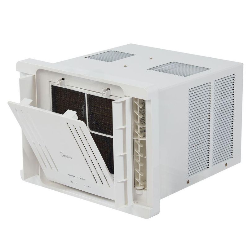 Ar Condicionado Janela Inverter Midea Eletrônico Com Controle Remoto e Wi-Fi 7500 BTUs Frio 127V QCL078VB